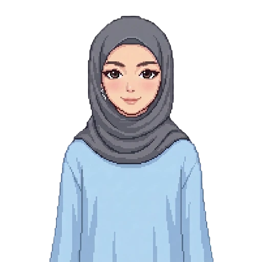 Contoh karakter pixel art